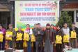 Thái Bình: Chùa Hưng Long trao quà Tết tới người nghèo