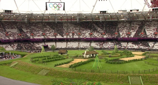 Hinh Anh Khai Mac Olympic 2012 6 Hình ảnh lễ khai mạc Olympic 2012 hoành tráng