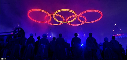 o22 Hình ảnh lễ khai mạc Olympic 2012 hoành tráng