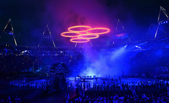 4 Hình ảnh lễ khai mạc Olympic 2012 hoành tráng