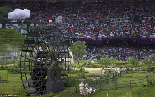 o15 Hình ảnh lễ khai mạc Olympic 2012 hoành tráng